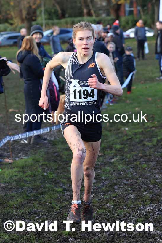 Senior Women and Under-23s, 2023 British Athletics Cross Challenge, Sefton Park, Liverpool. Photo: David T. Hewitson/Sports for All Pics